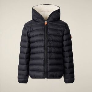 SAVE THE DUCK Leci Kids Puffer Coat in Black